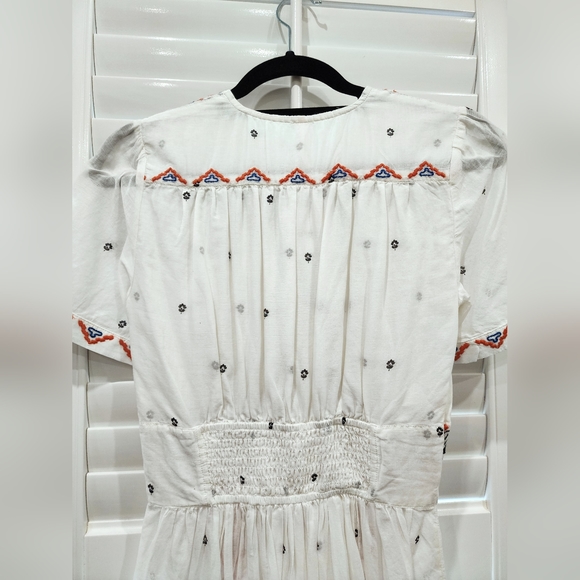 Free People Real Romance Embroidered Dress Top - Picture 5 of 6